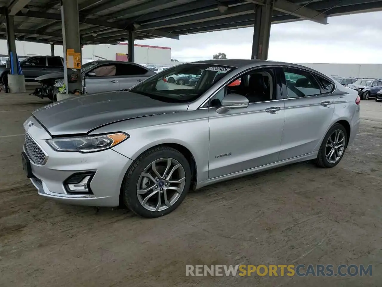 1 Photograph of a damaged car 3FA6P0RU0KR116433 FORD FUSION 2019
