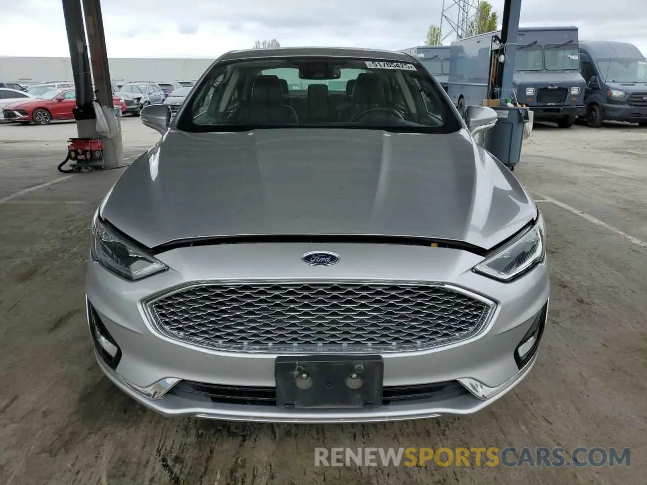 5 Photograph of a damaged car 3FA6P0RU0KR116433 FORD FUSION 2019