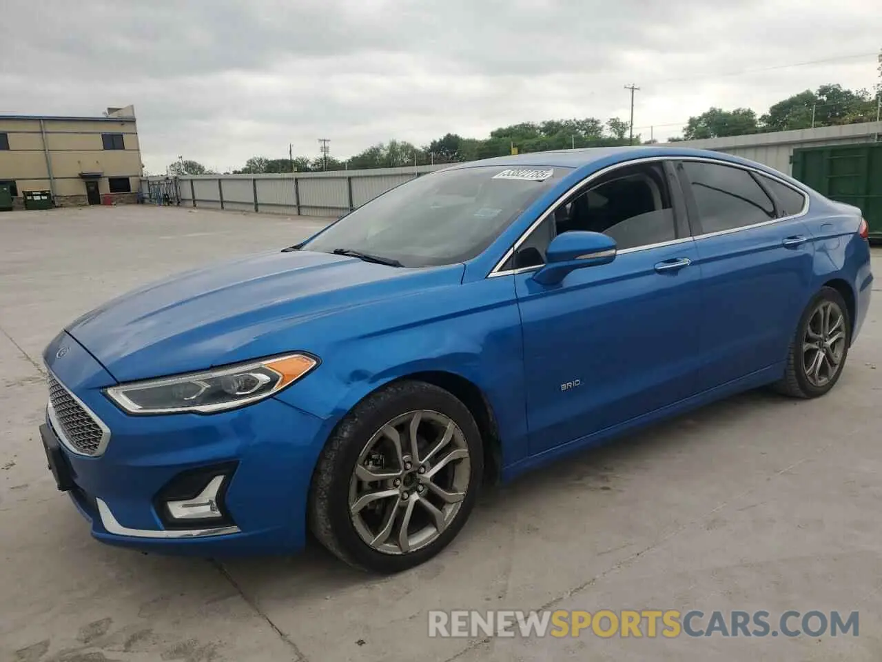 1 Photograph of a damaged car 3FA6P0RU0KR235664 FORD FUSION 2019