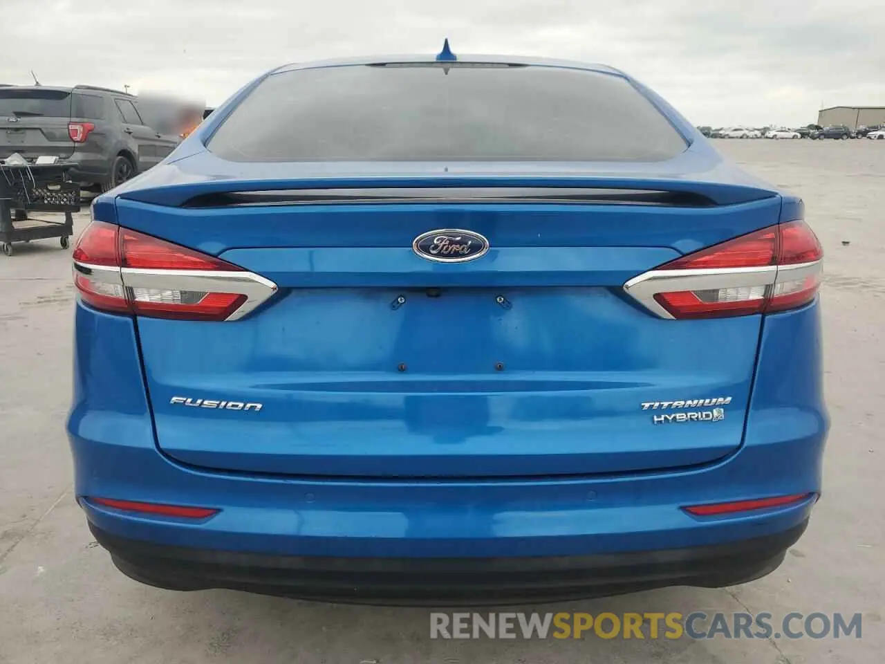 6 Photograph of a damaged car 3FA6P0RU0KR235664 FORD FUSION 2019
