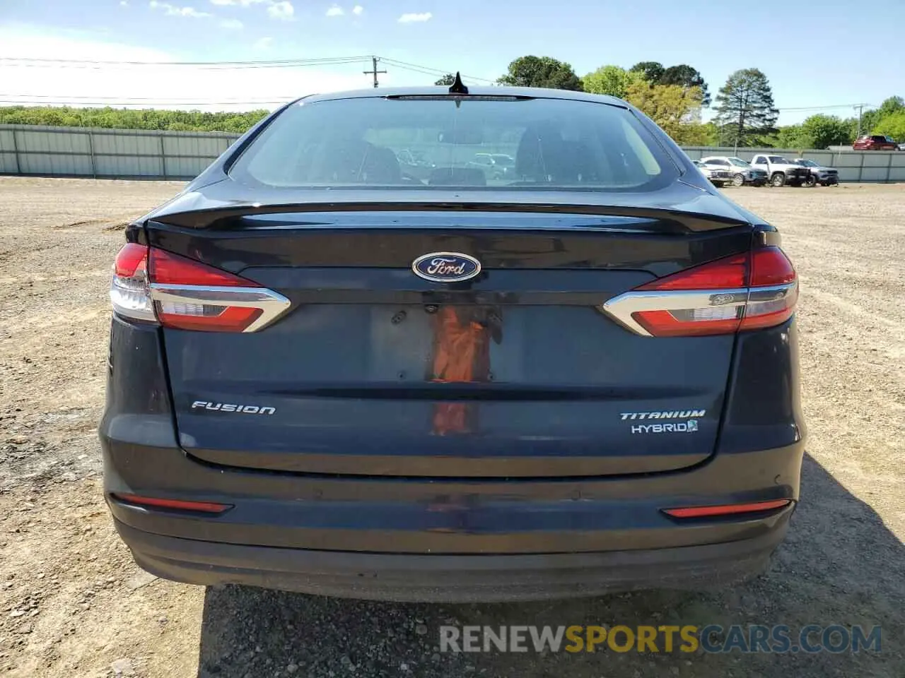 6 Photograph of a damaged car 3FA6P0RU1KR243210 FORD FUSION 2019