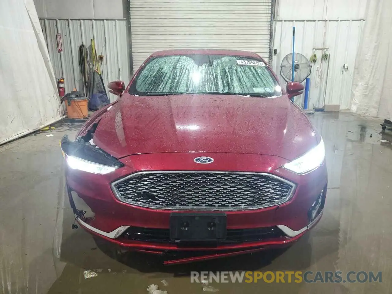 5 Фотография поврежденного автомобиля 3FA6P0RU2KR204335 FORD FUSION 2019