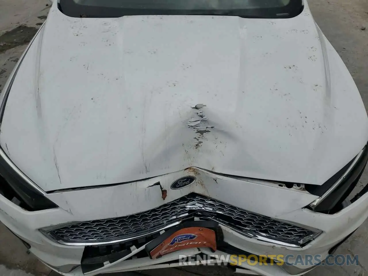 13 Фотография поврежденного автомобиля 3FA6P0RU4KR155929 FORD FUSION 2019