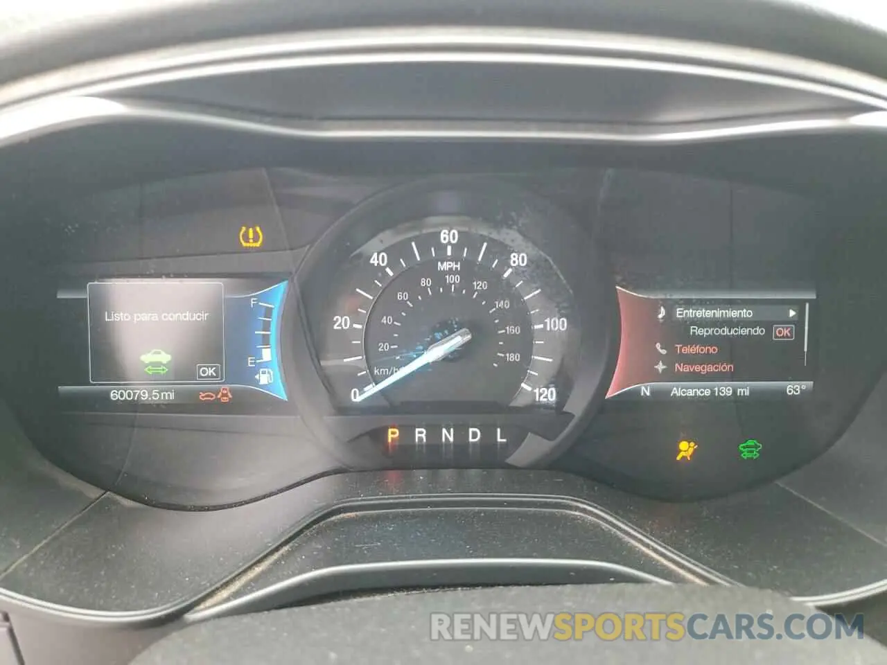 9 Photograph of a damaged car 3FA6P0RU5KR200294 FORD FUSION 2019