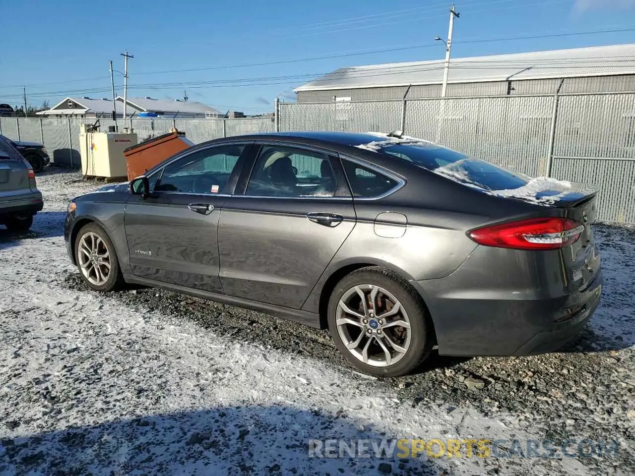 2 Фотография поврежденного автомобиля 3FA6P0RU9KR243889 FORD FUSION 2019