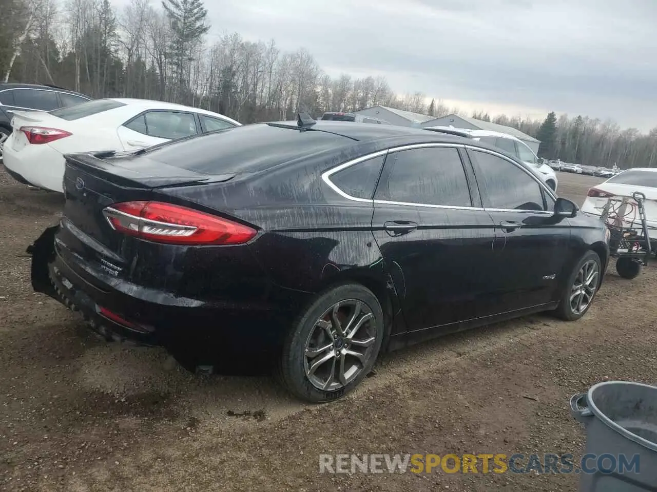 3 Photograph of a damaged car 3FA6P0RUXKR211789 FORD FUSION 2019