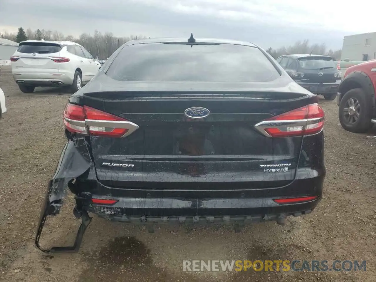 6 Photograph of a damaged car 3FA6P0RUXKR211789 FORD FUSION 2019