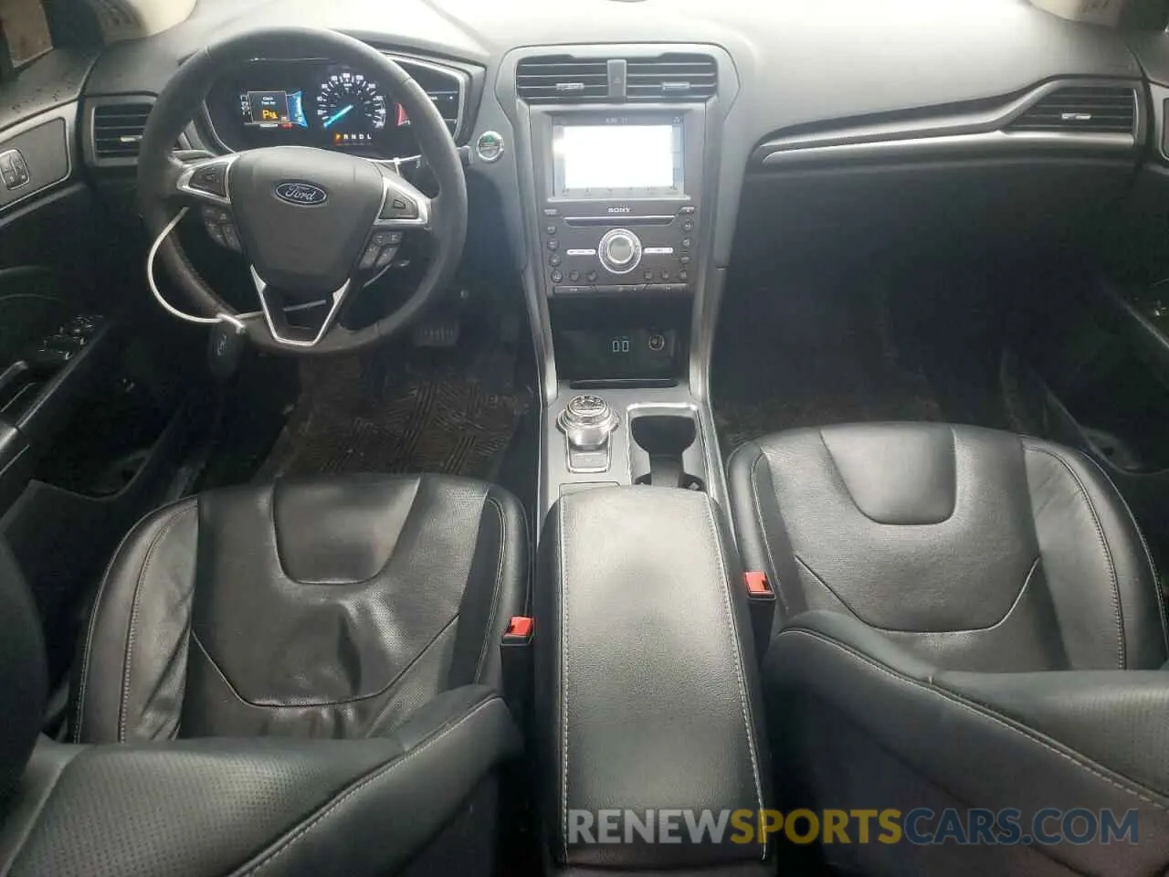 8 Photograph of a damaged car 3FA6P0RUXKR211789 FORD FUSION 2019