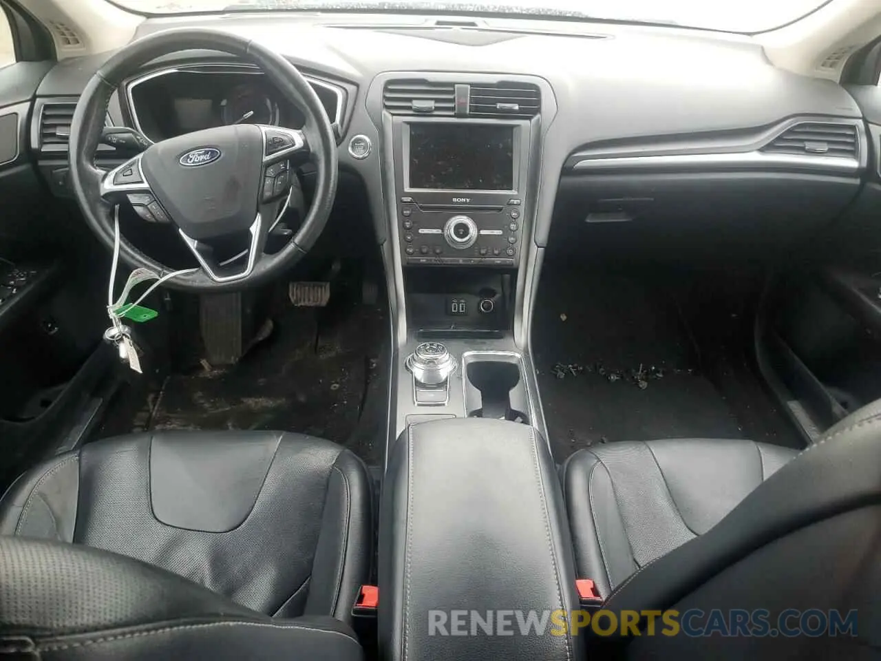 8 Фотография поврежденного автомобиля 3FA6P0SU1KR174285 FORD FUSION 2019