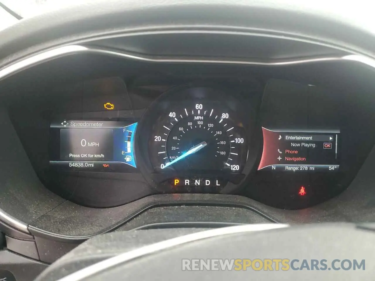 9 Фотография поврежденного автомобиля 3FA6P0SU1KR174285 FORD FUSION 2019