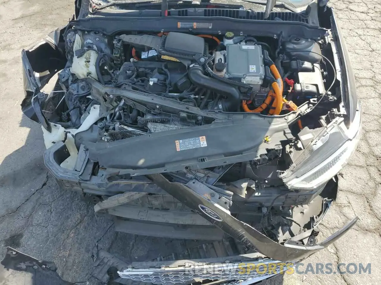 11 Фотография поврежденного автомобиля 3FA6P0SU6KR284460 FORD FUSION 2019