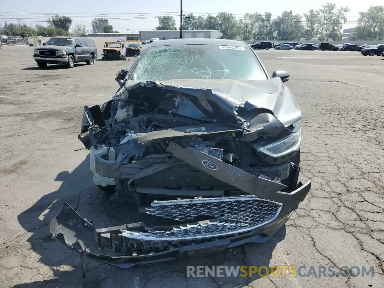 5 Фотография поврежденного автомобиля 3FA6P0SU6KR284460 FORD FUSION 2019