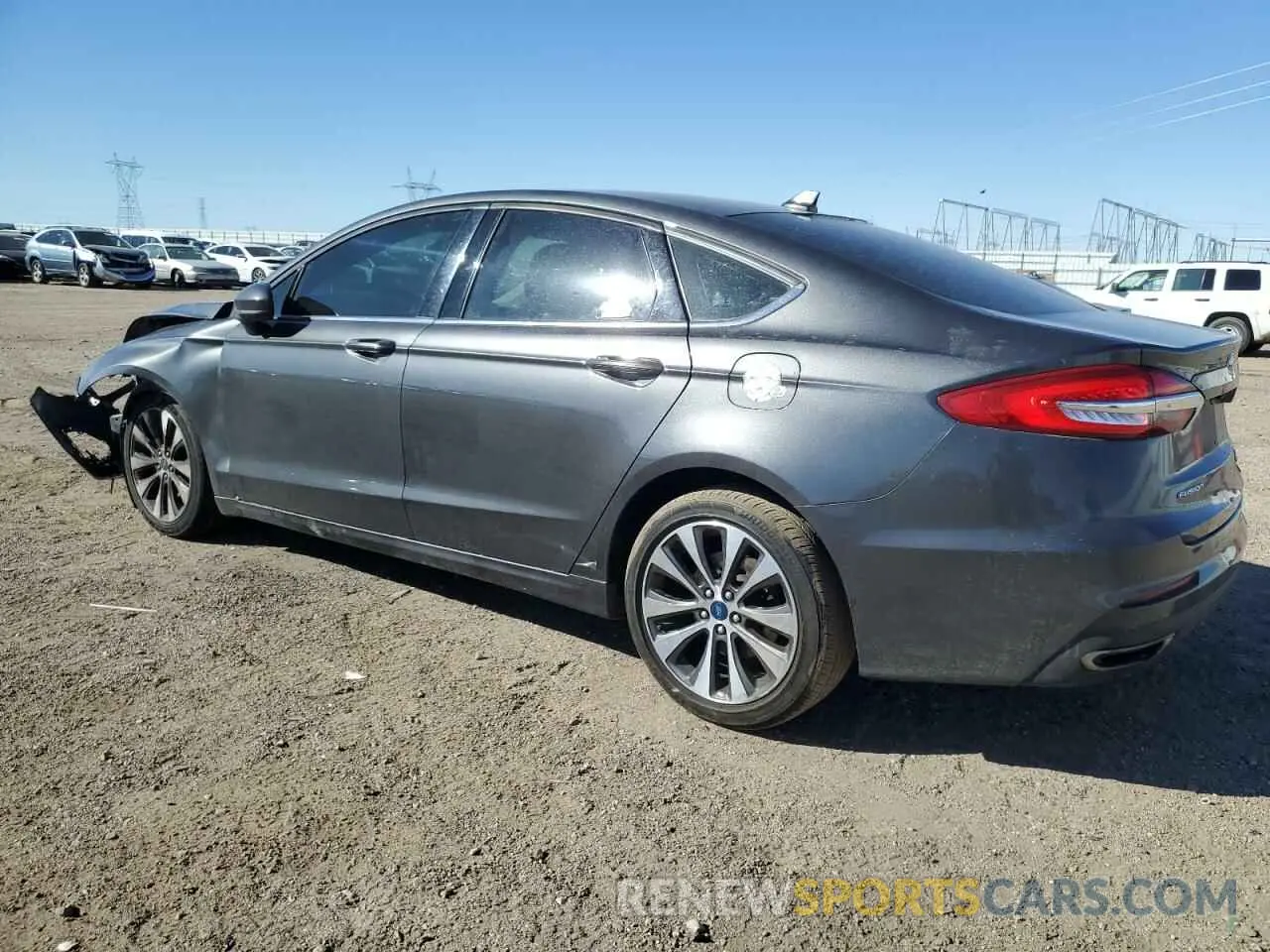 2 Photograph of a damaged car 3FA6P0T90KR172876 FORD FUSION 2019