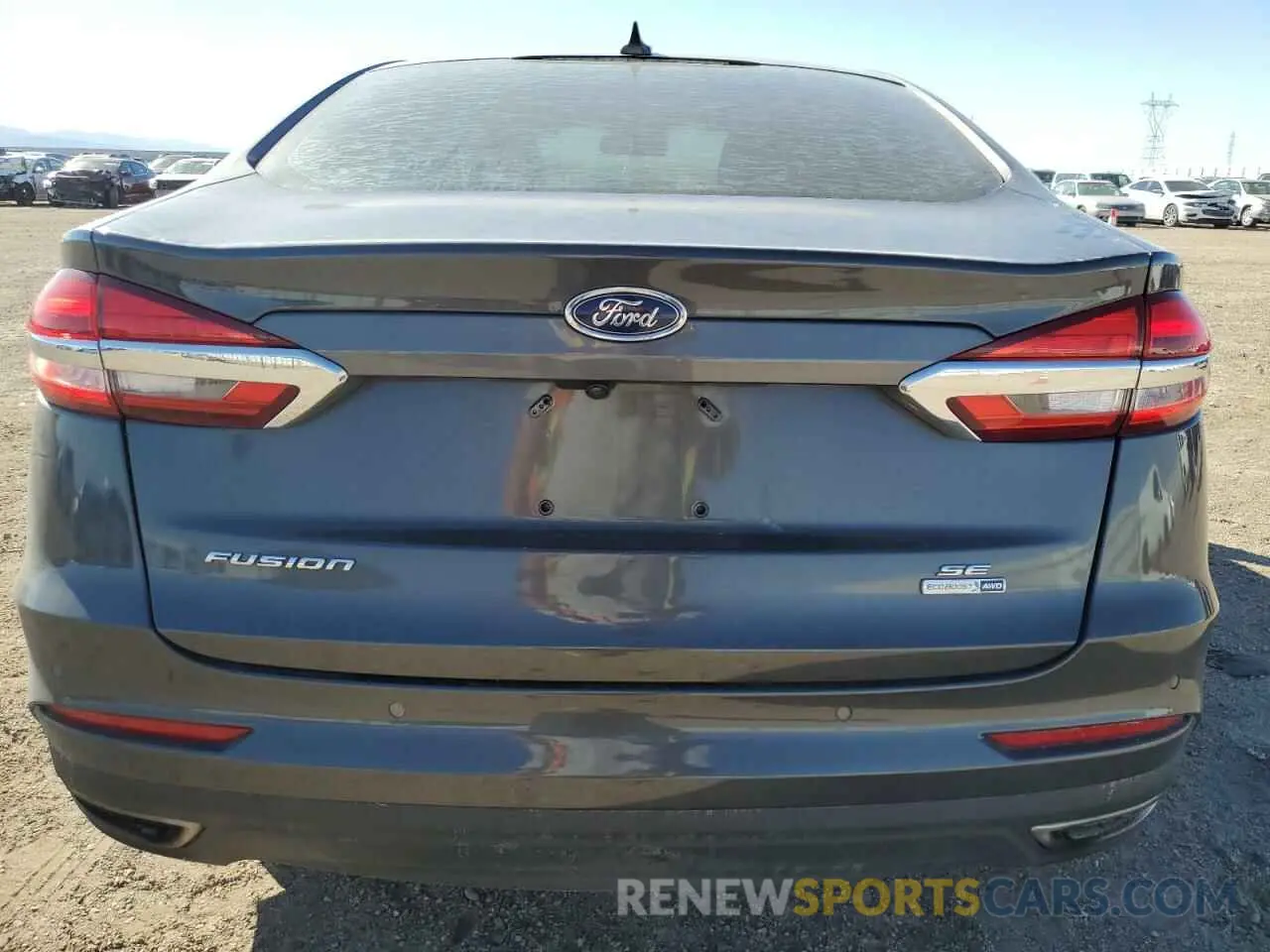 6 Photograph of a damaged car 3FA6P0T90KR172876 FORD FUSION 2019