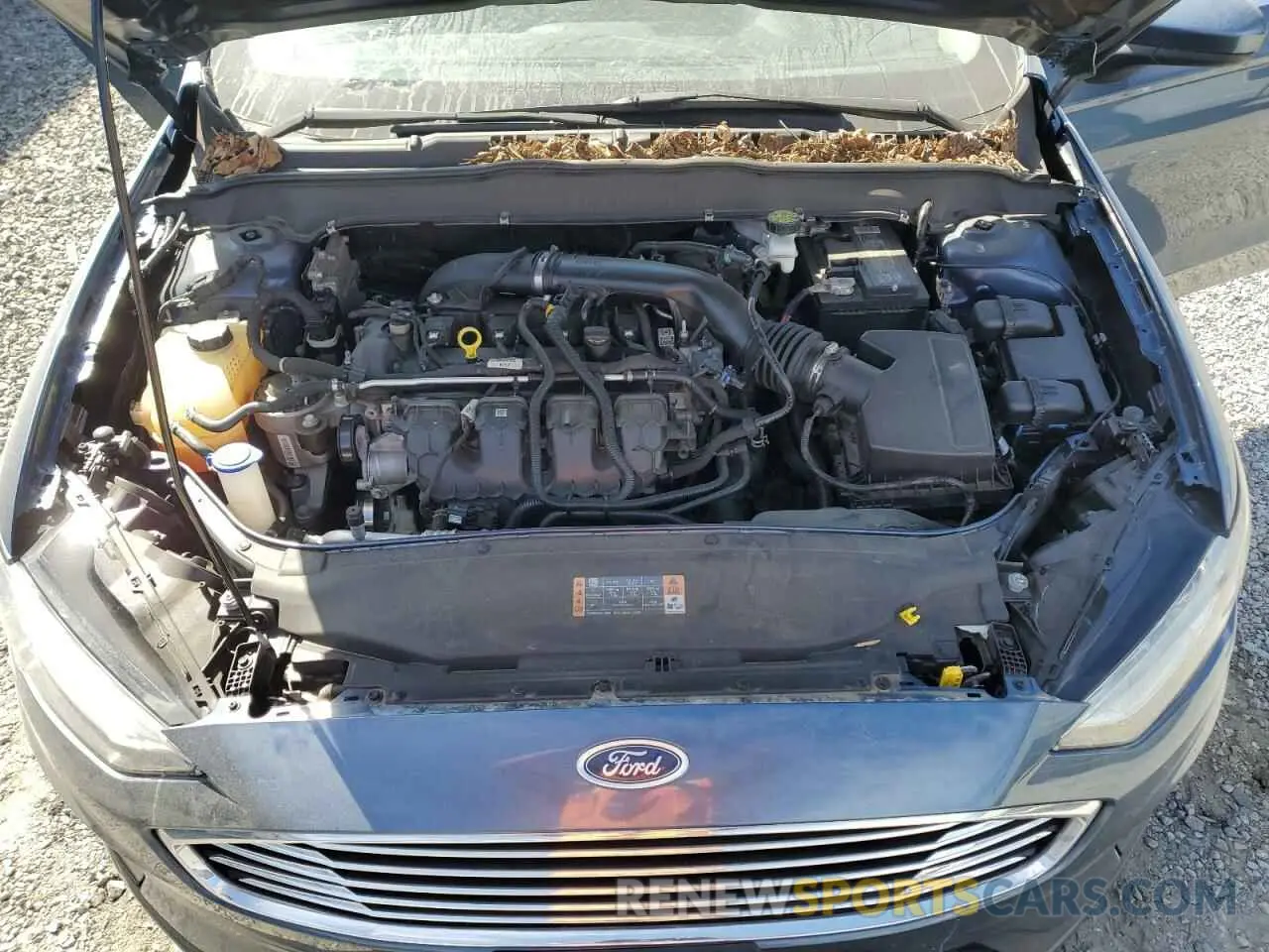 11 Photograph of a damaged car 3FA6P0T90KR260360 FORD FUSION 2019