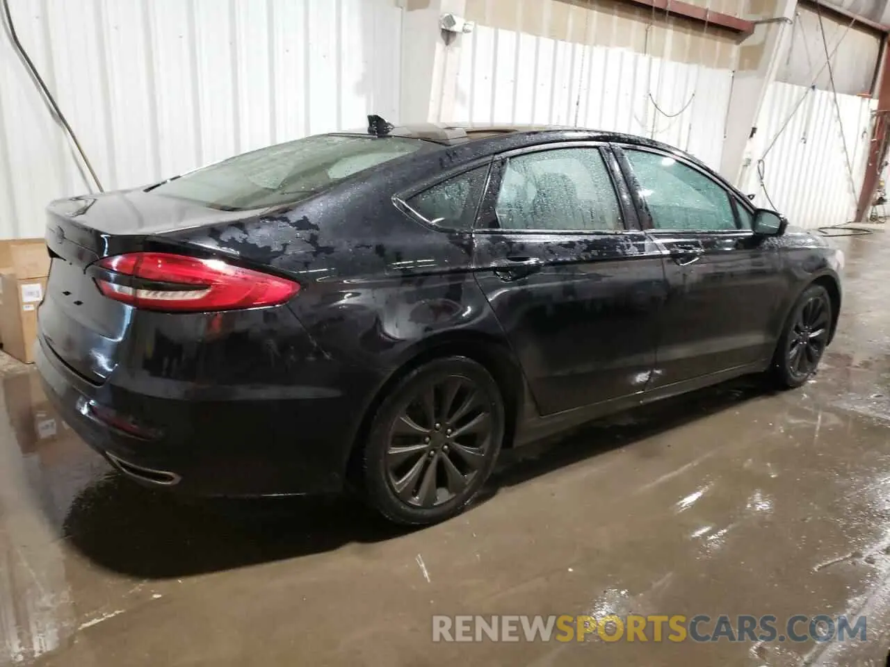 3 Photograph of a damaged car 3FA6P0T90KR261119 FORD FUSION 2019
