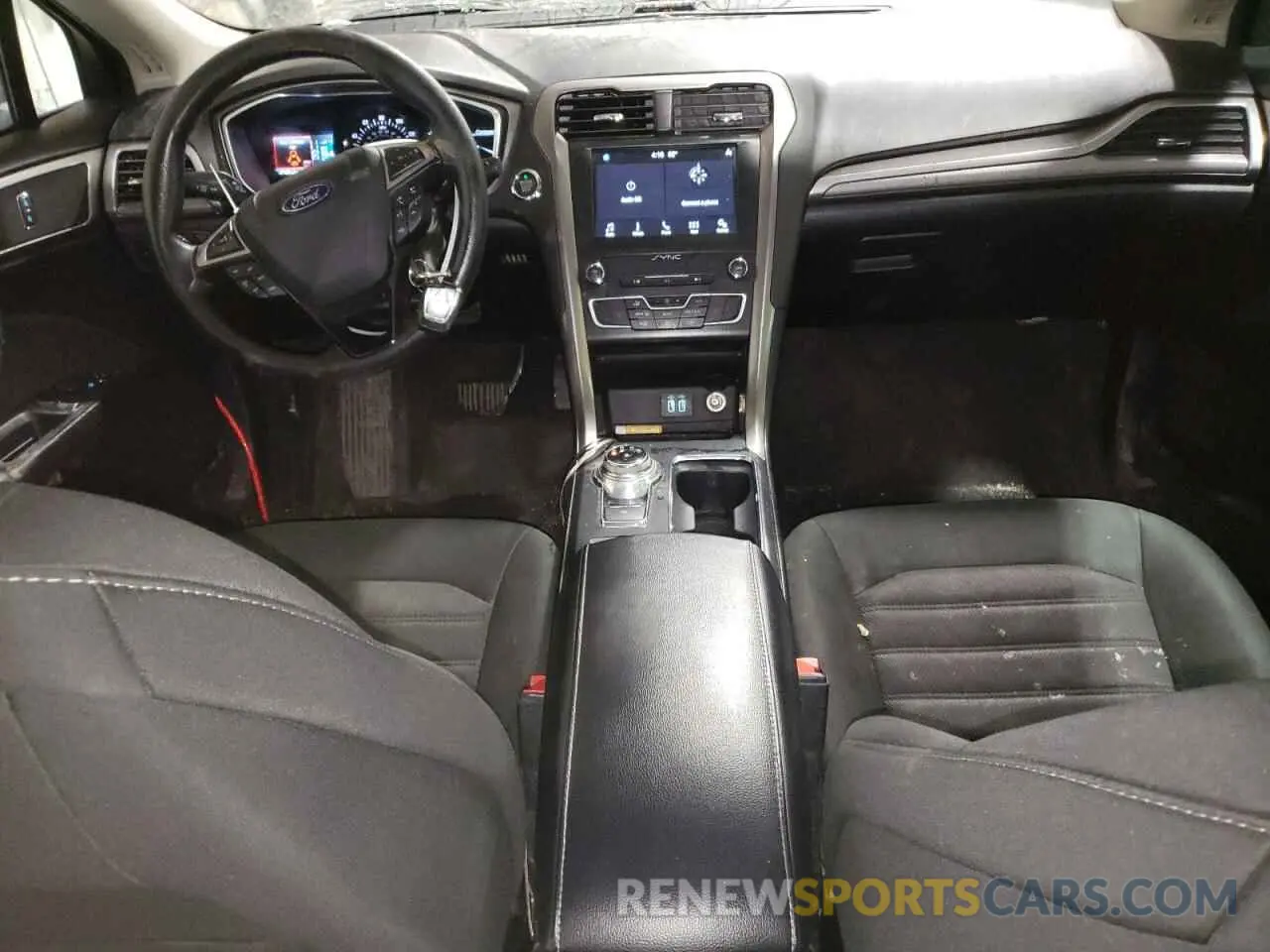 8 Photograph of a damaged car 3FA6P0T90KR261119 FORD FUSION 2019
