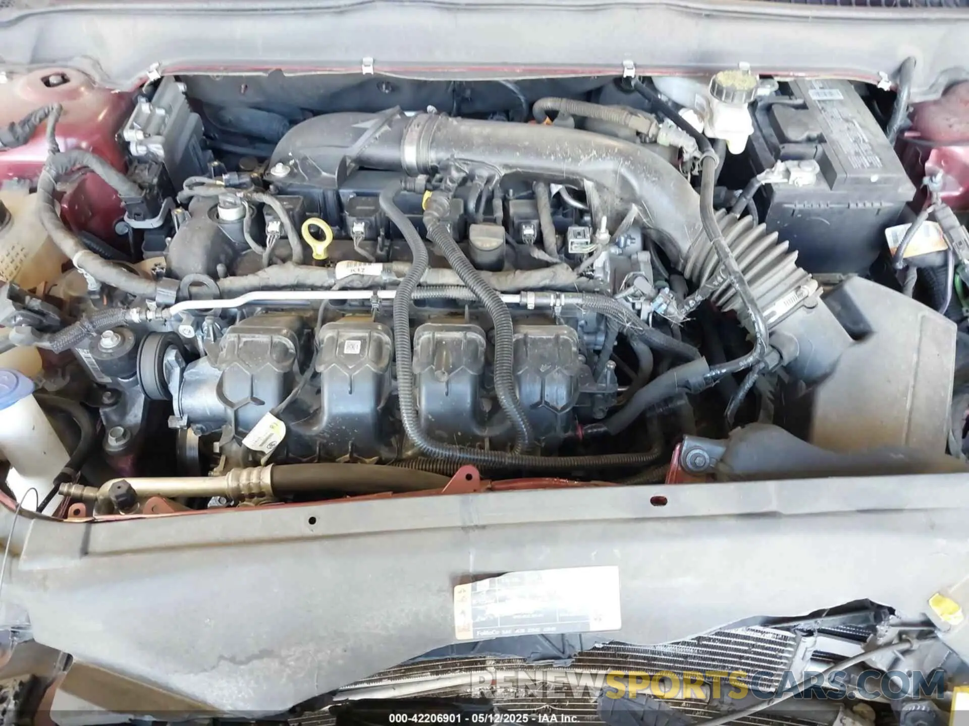 10 Фотография поврежденного автомобиля 3FA6P0T92KR216957 FORD FUSION 2019