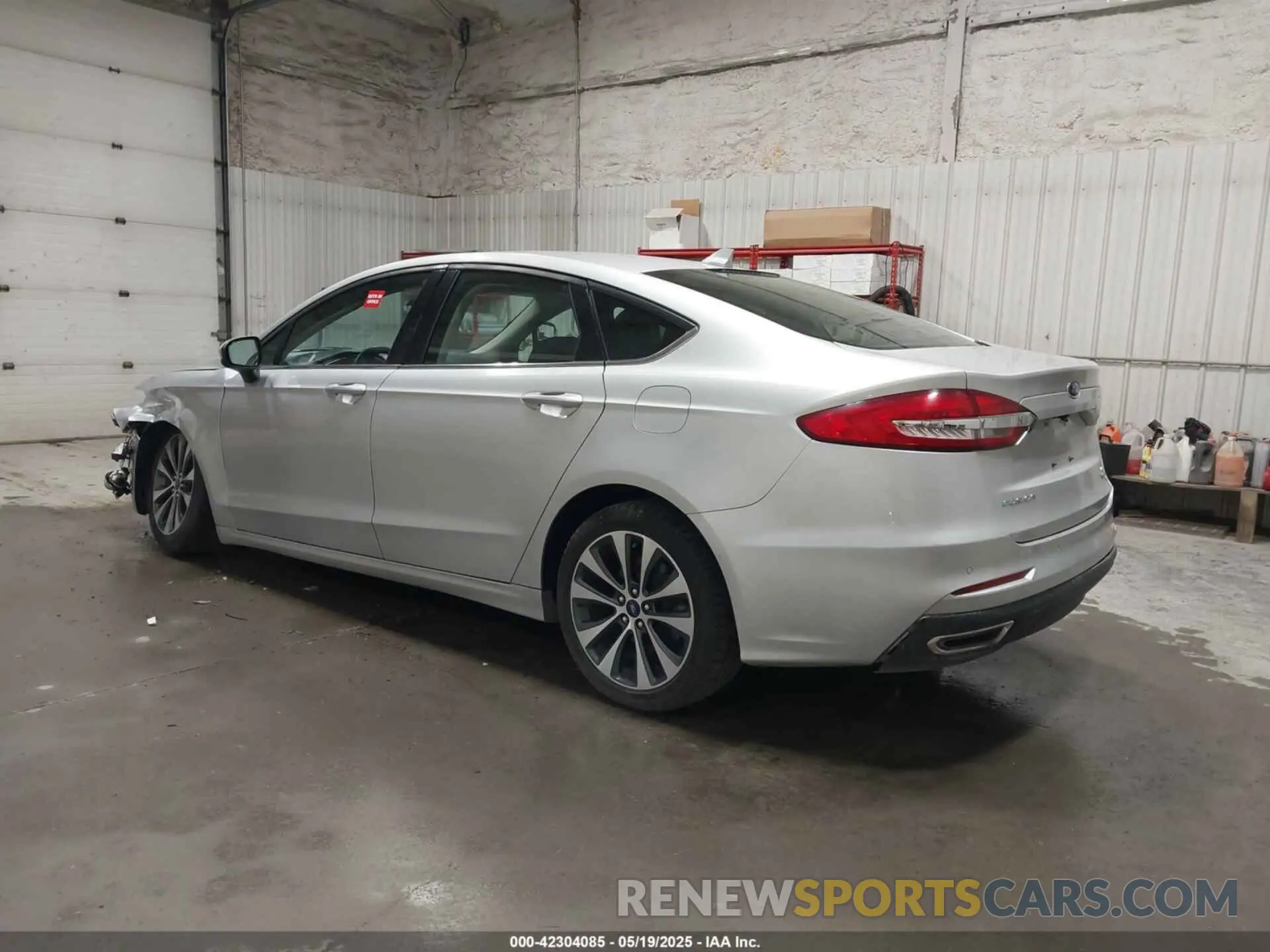 3 Photograph of a damaged car 3FA6P0T92KR261140 FORD FUSION 2019