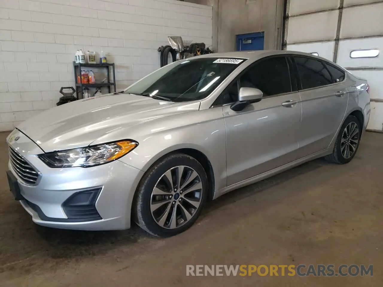 1 Photograph of a damaged car 3FA6P0T92KR264958 FORD FUSION 2019