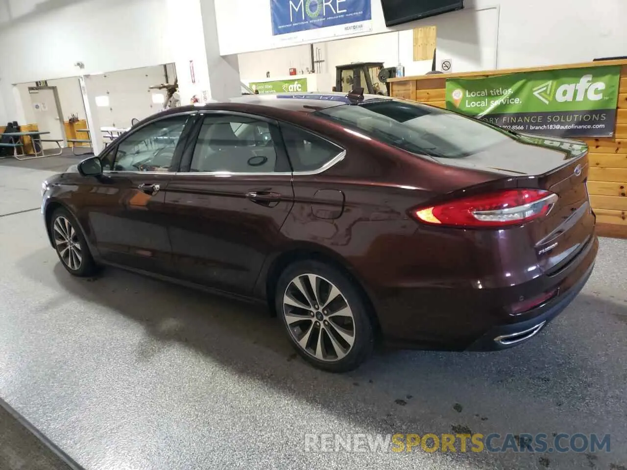 2 Фотография поврежденного автомобиля 3FA6P0T94KR179796 FORD FUSION 2019