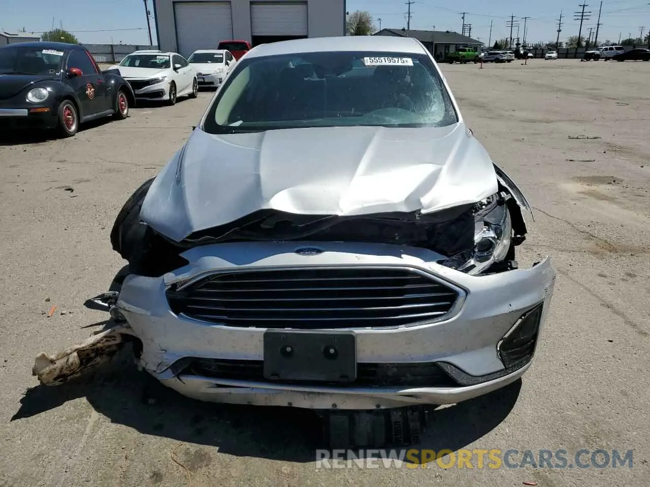 5 Photograph of a damaged car 3FA6P0T97KR232085 FORD FUSION 2019