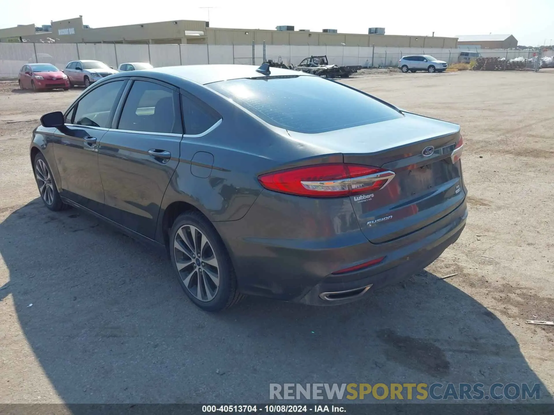 3 Photograph of a damaged car 3FA6P0T97KR285238 FORD FUSION 2019