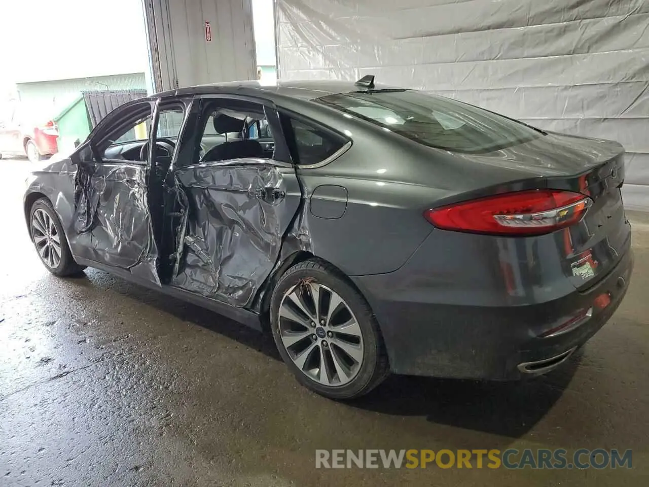 2 Photograph of a damaged car 3FA6P0T98KR191725 FORD FUSION 2019