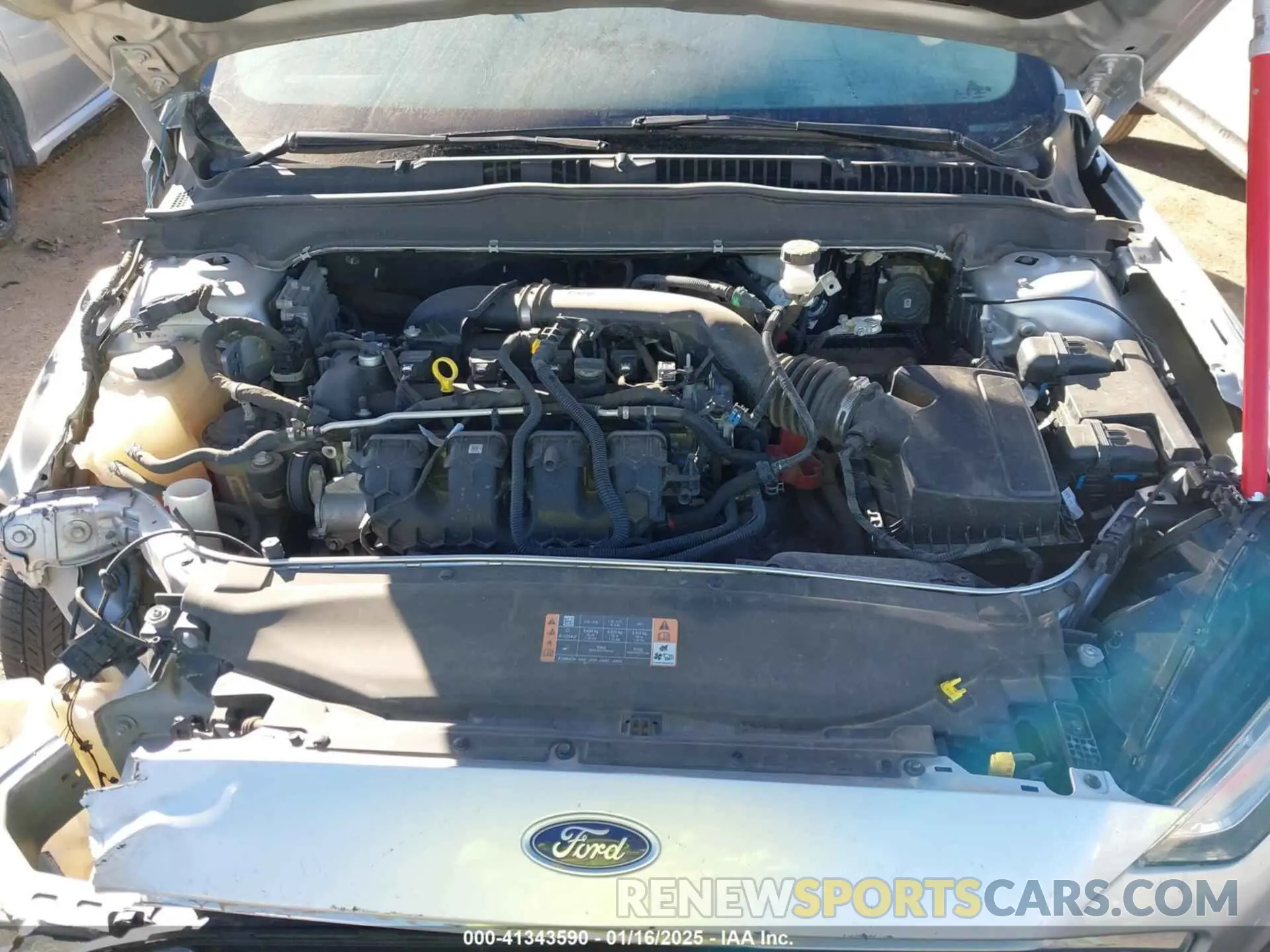10 Фотография поврежденного автомобиля 3FA6P0T98KR233567 FORD FUSION 2019