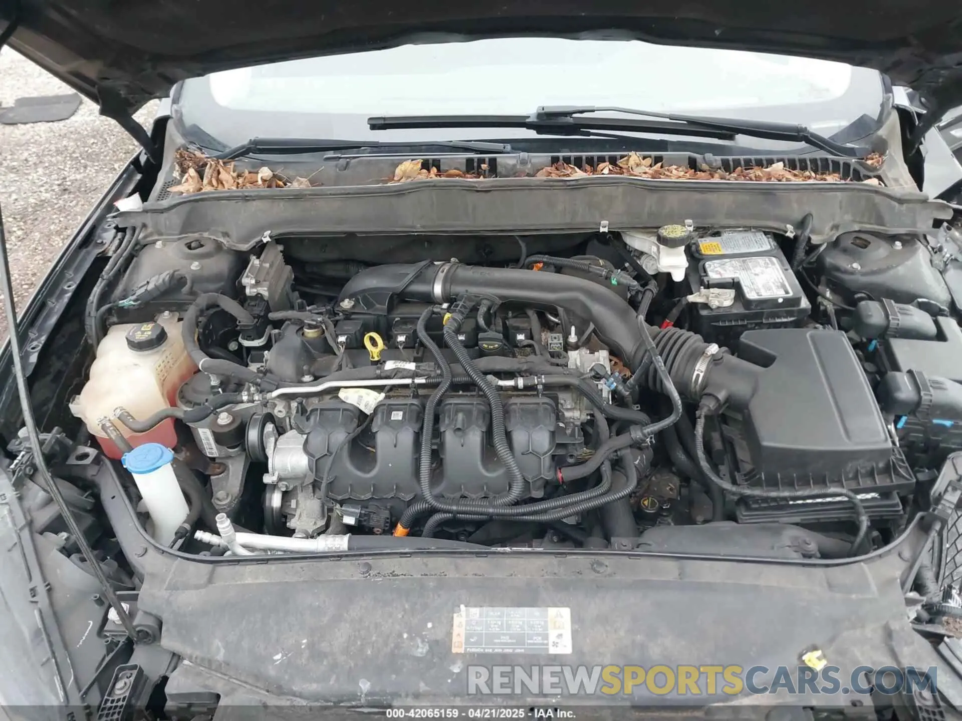 10 Photograph of a damaged car 3FA6P0T98KR261076 FORD FUSION 2019