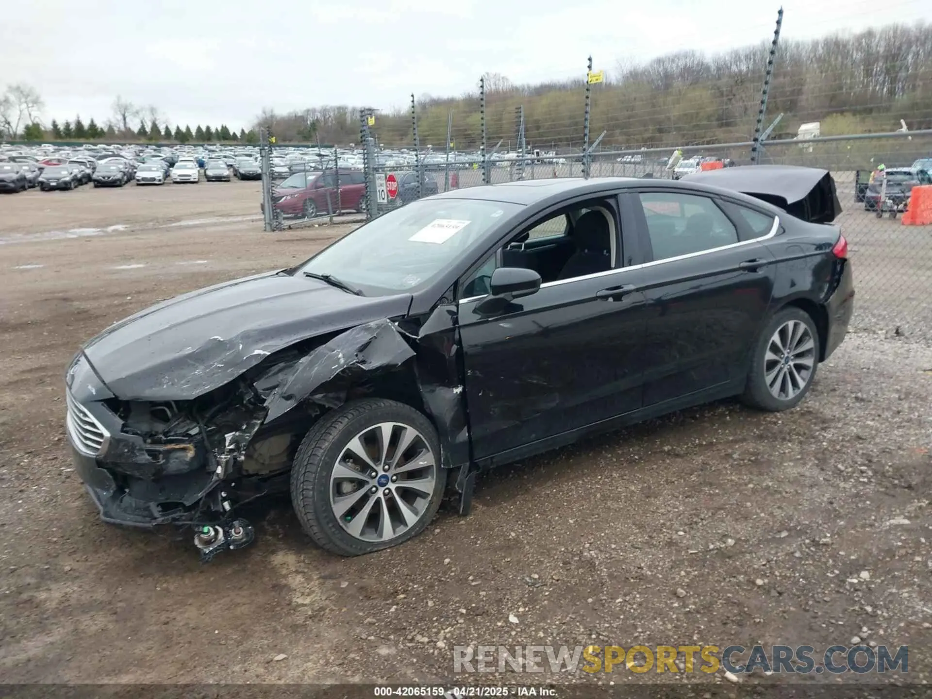 2 Photograph of a damaged car 3FA6P0T98KR261076 FORD FUSION 2019