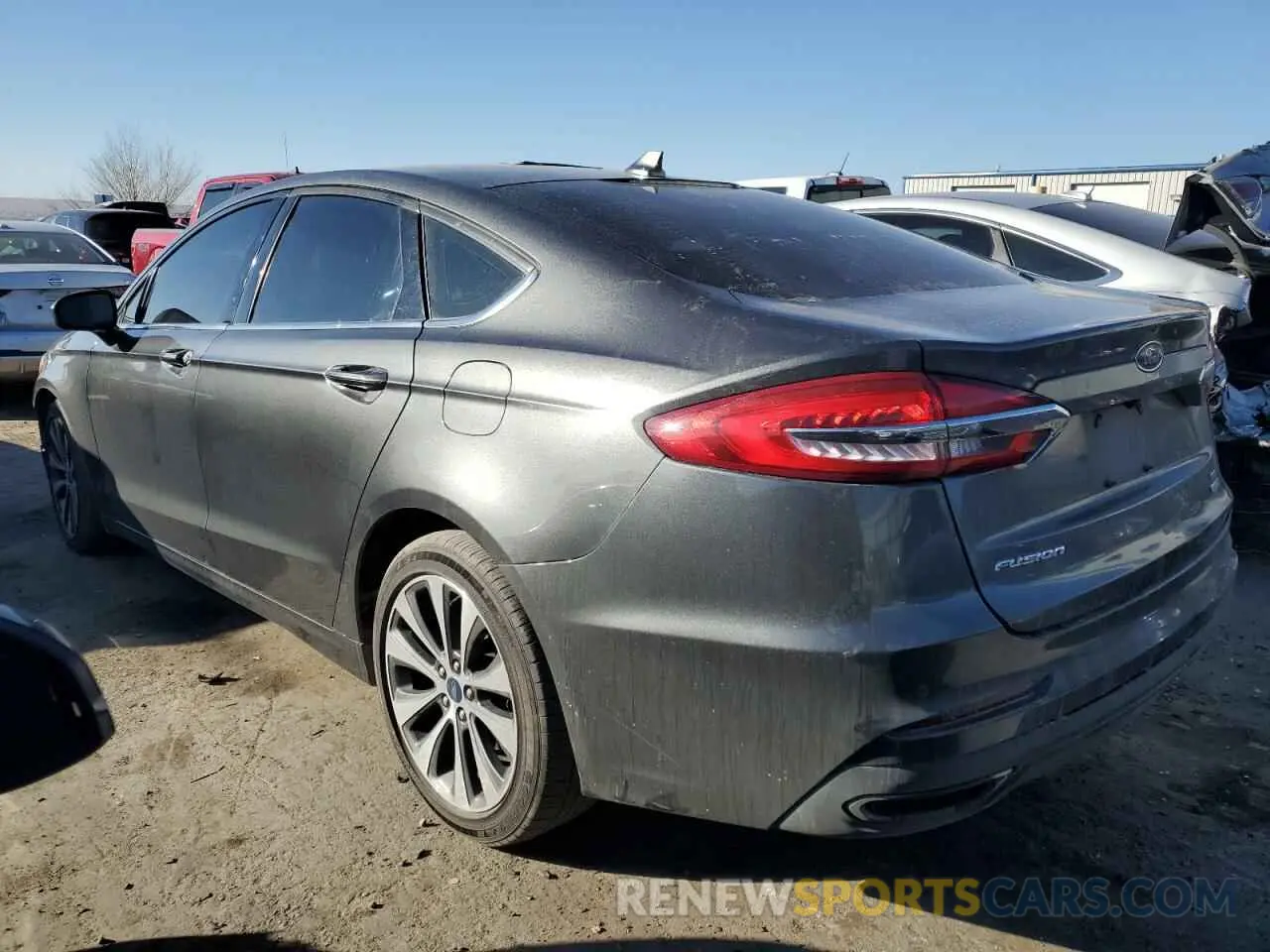 2 Фотография поврежденного автомобиля 3FA6P0T98KR269971 FORD FUSION 2019