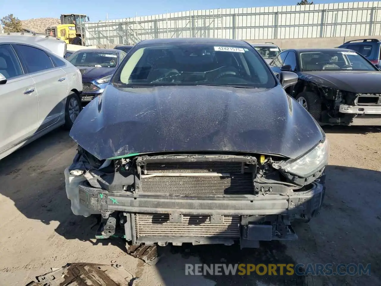 5 Фотография поврежденного автомобиля 3FA6P0T98KR269971 FORD FUSION 2019
