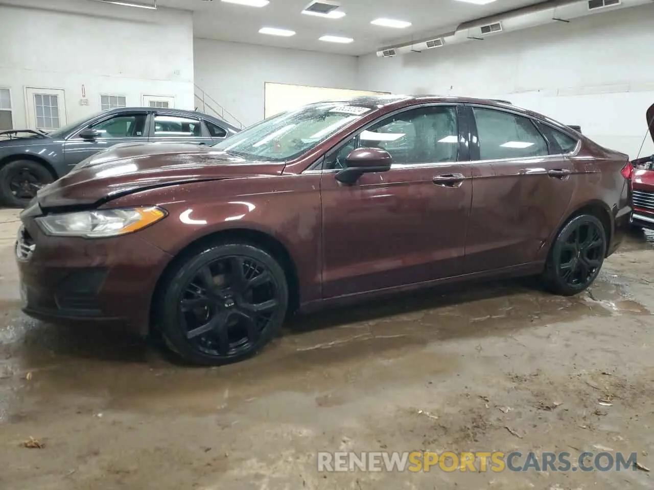 1 Photograph of a damaged car 3FA6P0T99KR132005 FORD FUSION 2019