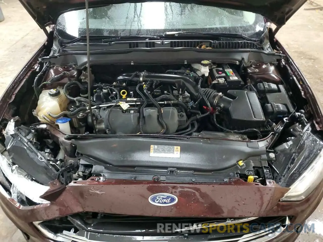 11 Photograph of a damaged car 3FA6P0T99KR132005 FORD FUSION 2019