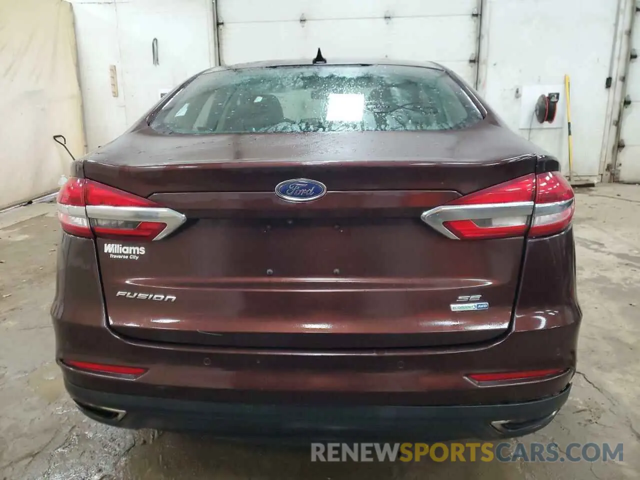6 Photograph of a damaged car 3FA6P0T99KR132005 FORD FUSION 2019