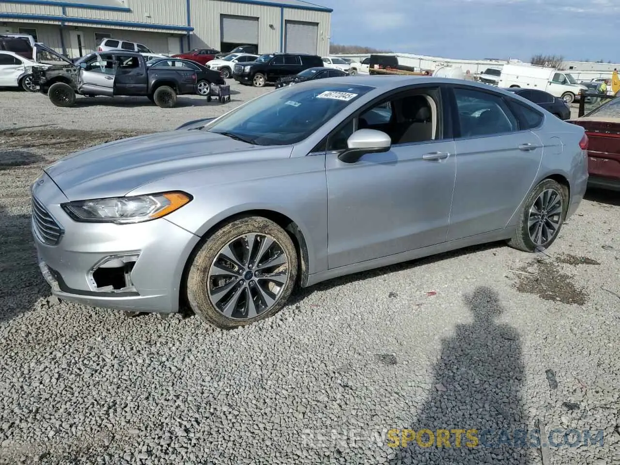 1 Photograph of a damaged car 3FA6P0T99KR237983 FORD FUSION 2019