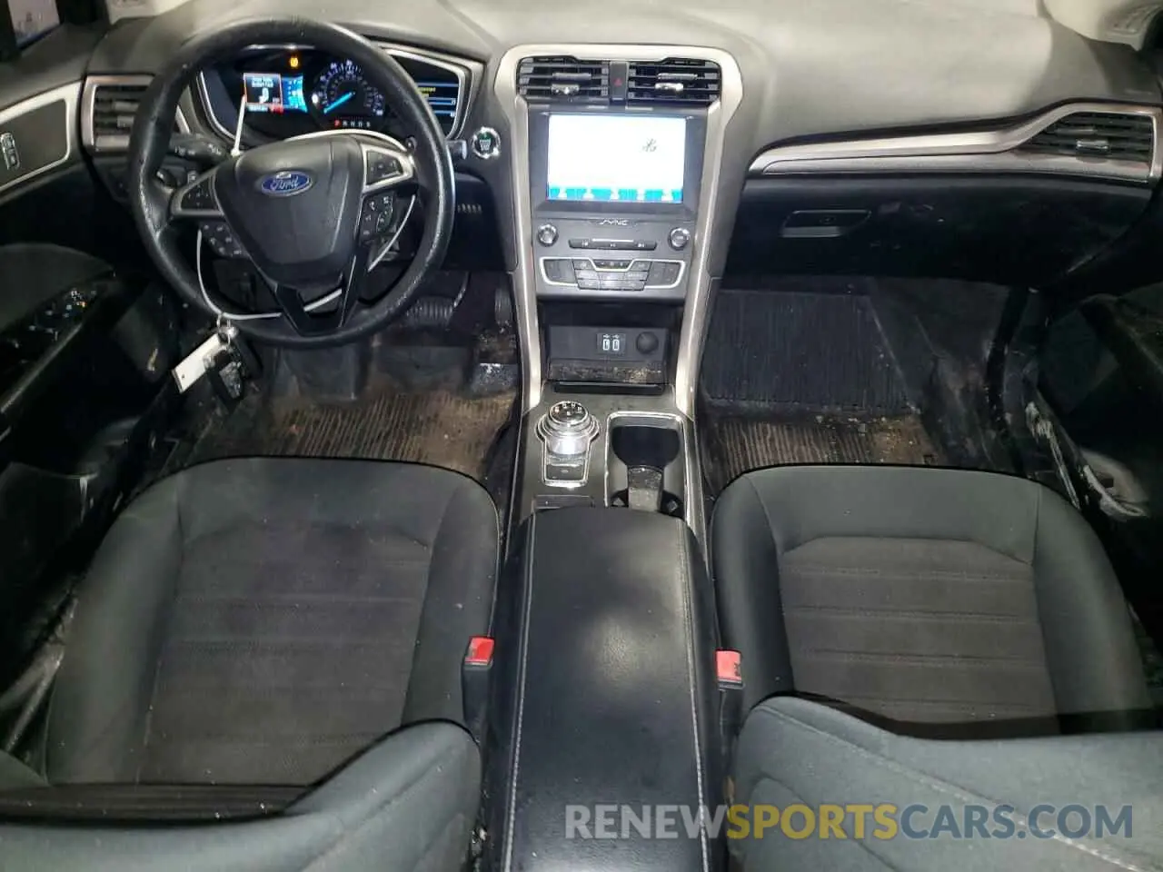 8 Photograph of a damaged car 3FA6P0T9XKR247700 FORD FUSION 2019