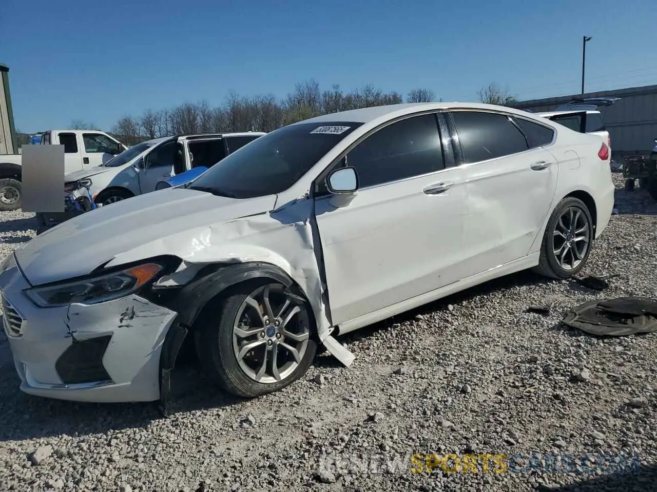 1 Photograph of a damaged car 3FA6P0CD0LR153072 FORD FUSION 2020