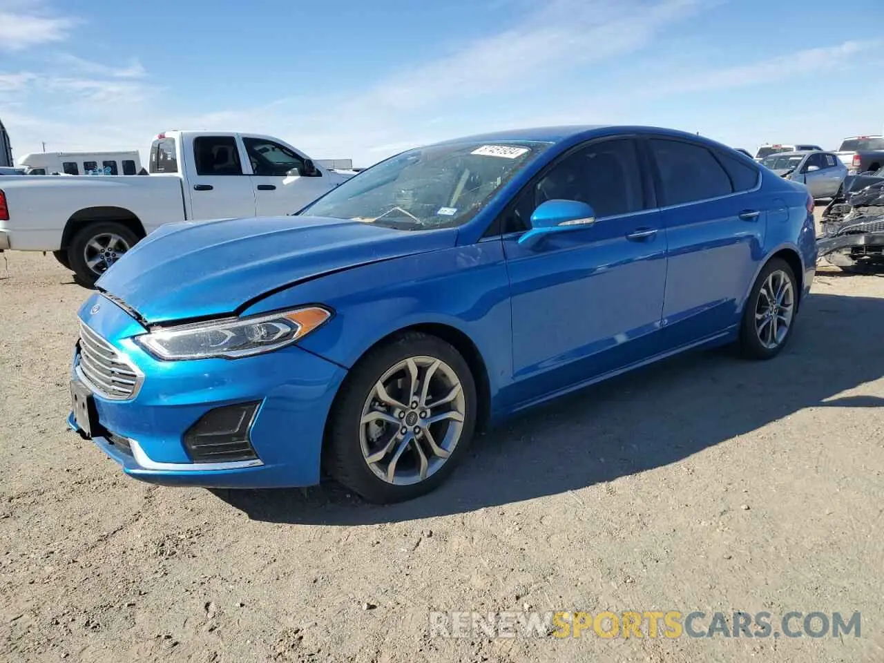 1 Фотография поврежденного автомобиля 3FA6P0CD0LR188310 FORD FUSION 2020