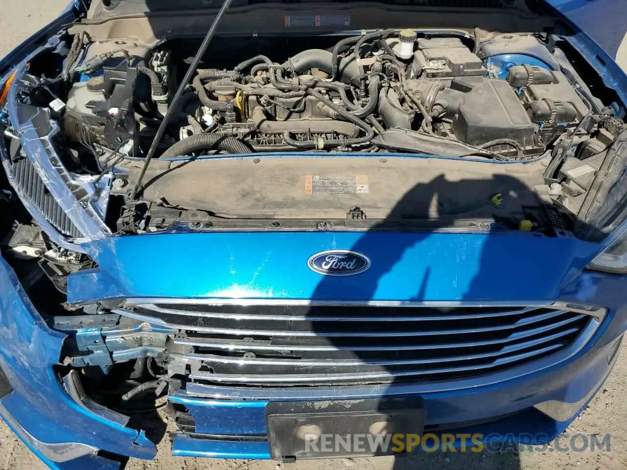 11 Фотография поврежденного автомобиля 3FA6P0CD0LR188310 FORD FUSION 2020