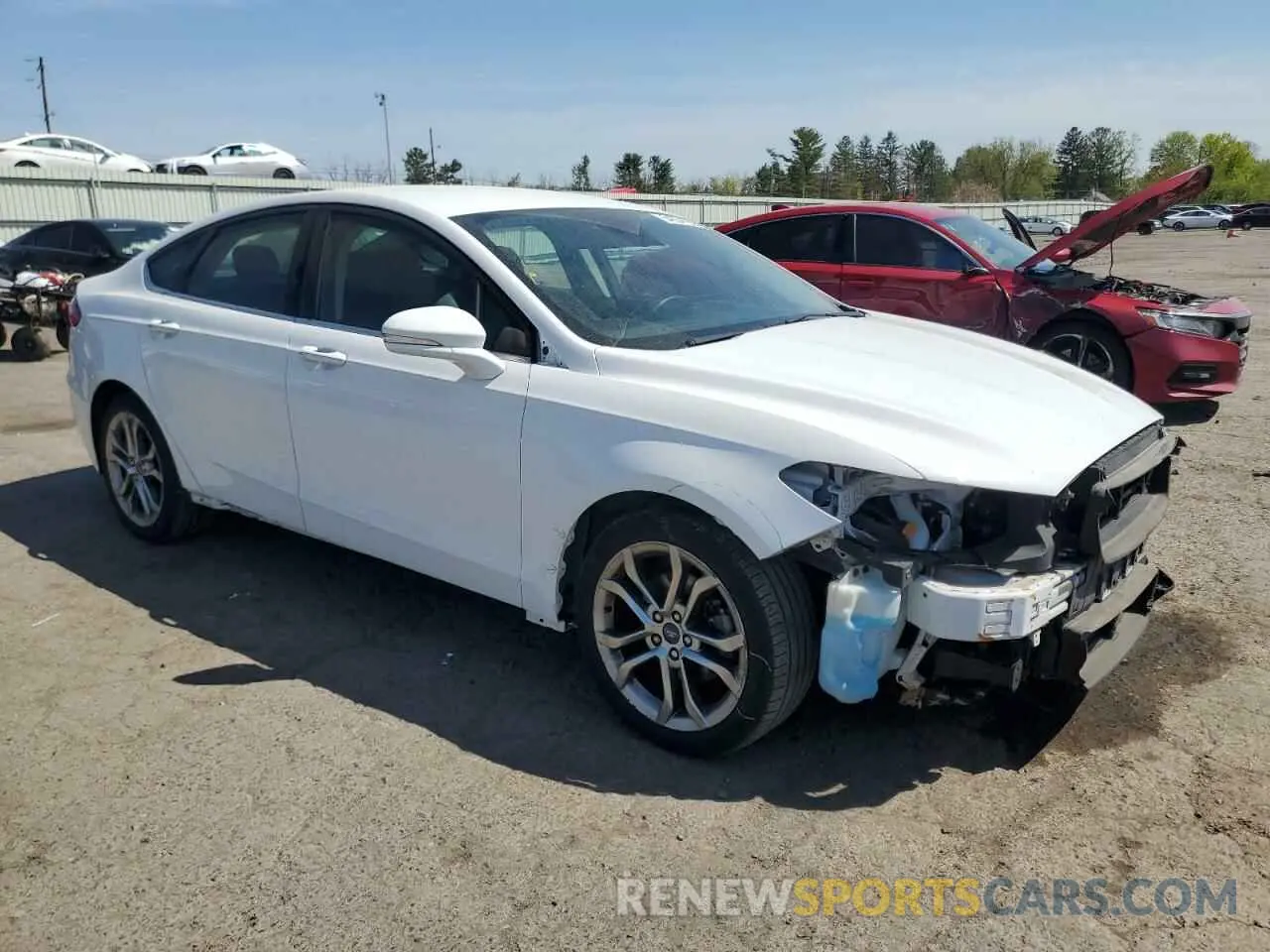 4 Photograph of a damaged car 3FA6P0CD1LR176294 FORD FUSION 2020