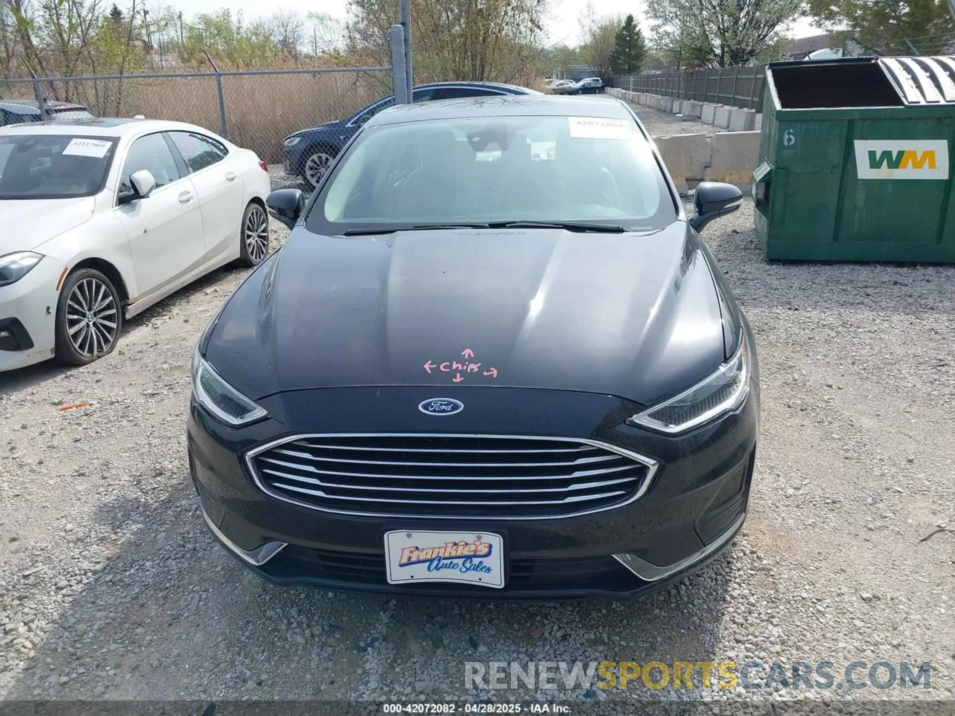 12 Фотография поврежденного автомобиля 3FA6P0CD1LR216339 FORD FUSION 2020