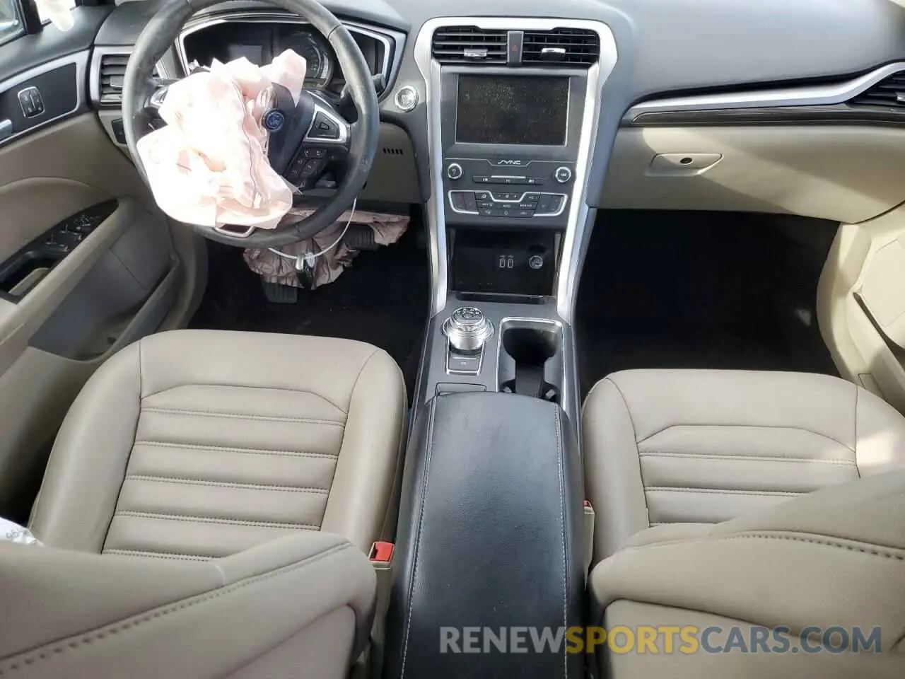8 Фотография поврежденного автомобиля 3FA6P0CD2LR177776 FORD FUSION 2020