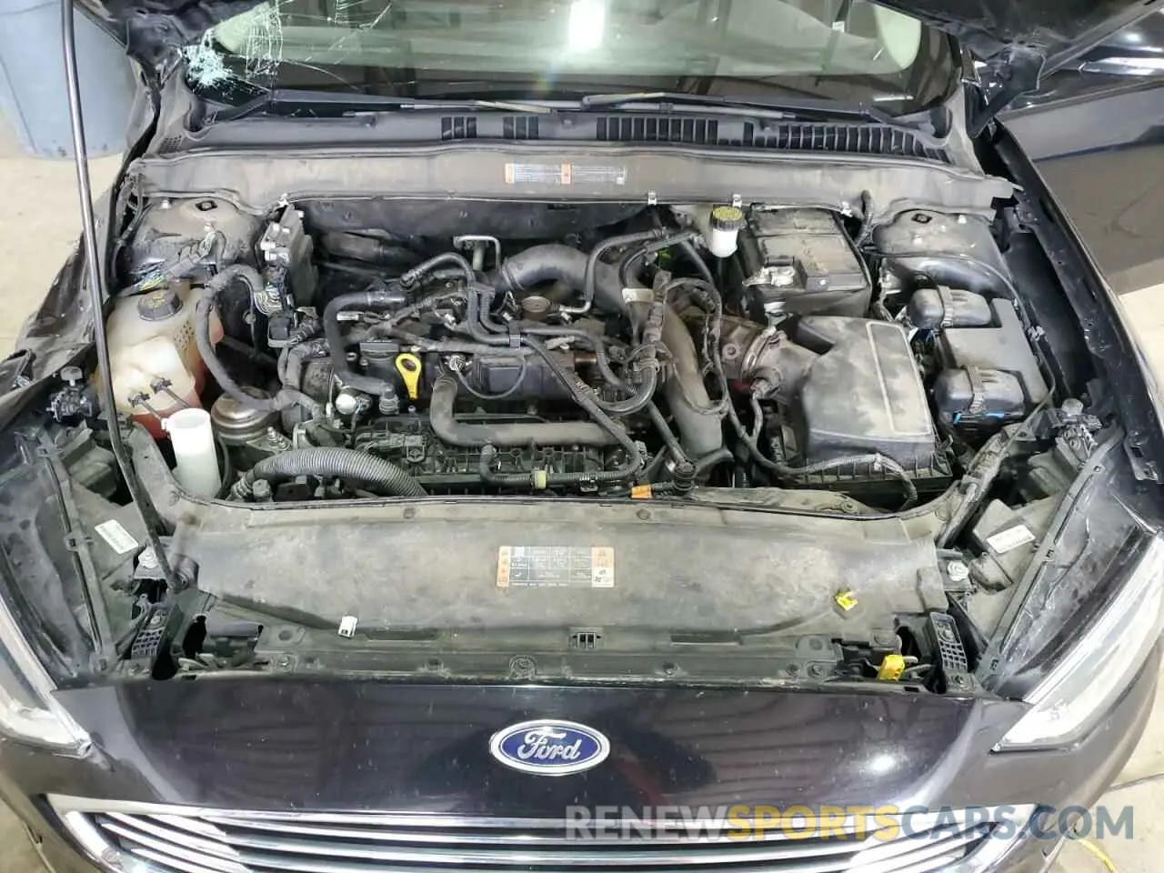 12 Фотография поврежденного автомобиля 3FA6P0CD3LR117683 FORD FUSION 2020