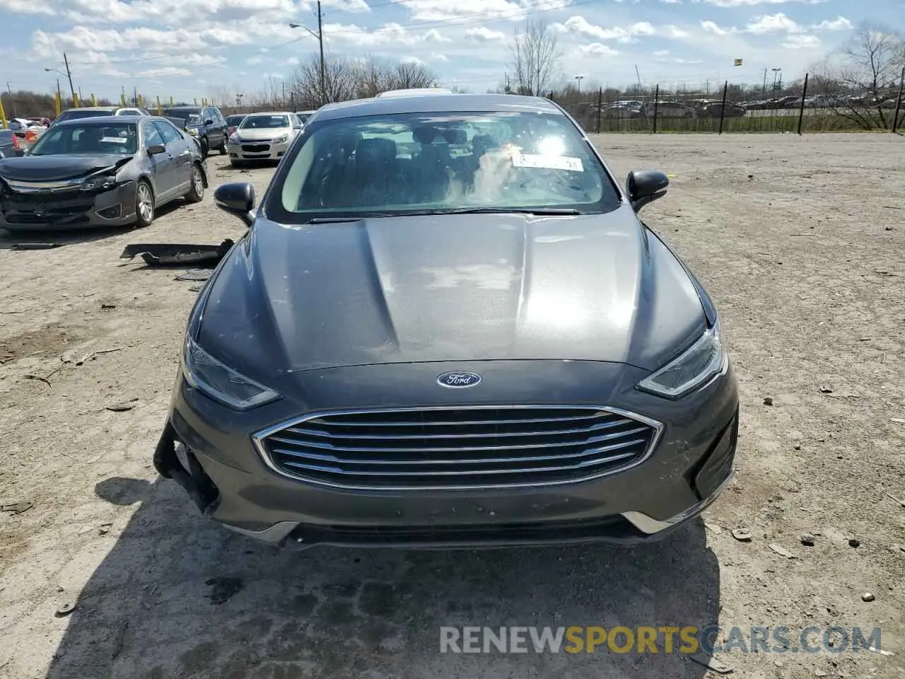5 Photograph of a damaged car 3FA6P0CD4LR153284 FORD FUSION 2020