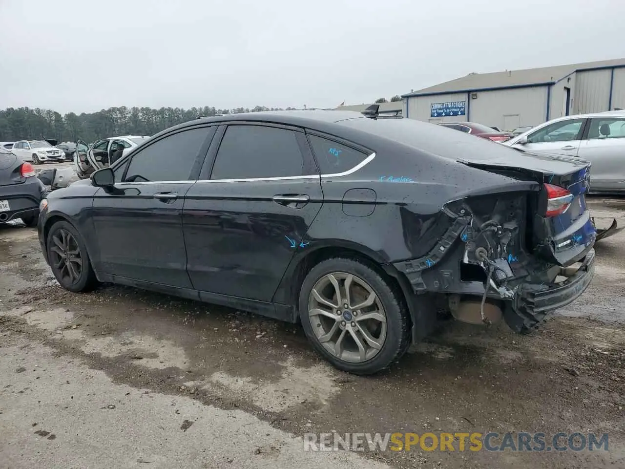 2 Photograph of a damaged car 3FA6P0CD5LR133044 FORD FUSION 2020