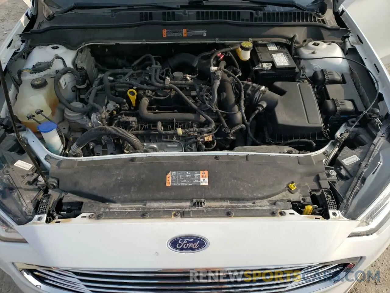 11 Фотография поврежденного автомобиля 3FA6P0CD6LR116432 FORD FUSION 2020