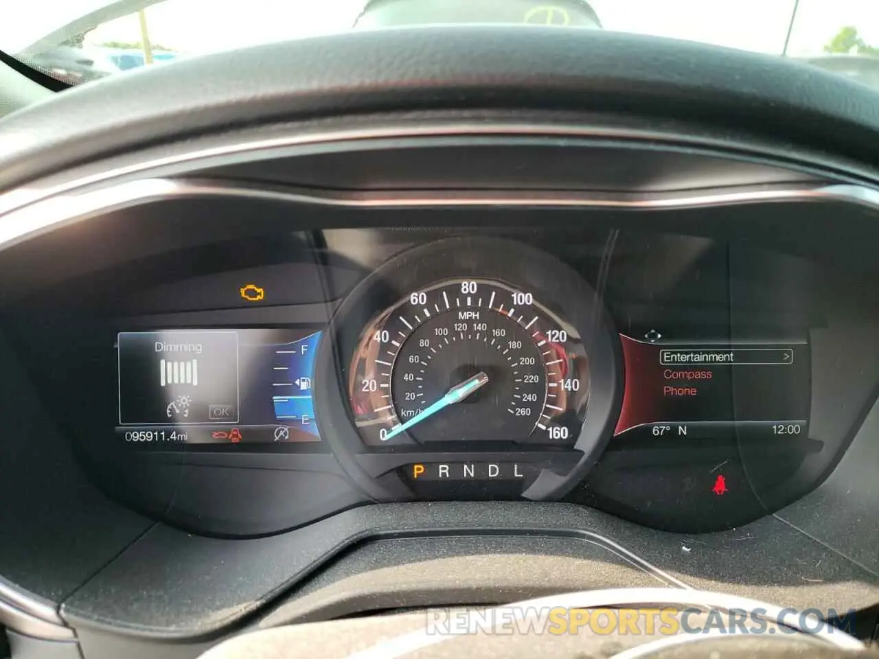 9 Фотография поврежденного автомобиля 3FA6P0CD6LR116432 FORD FUSION 2020