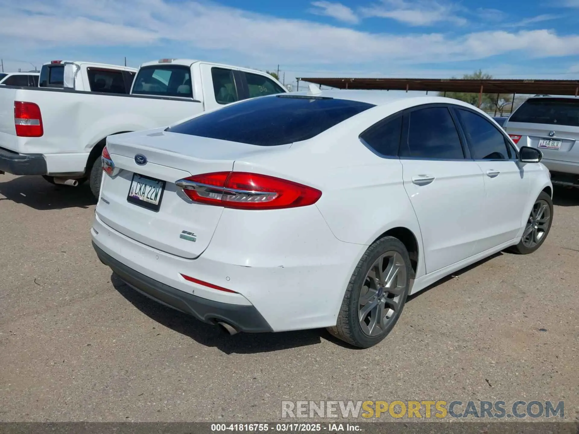 4 Photograph of a damaged car 3FA6P0CD6LR131738 FORD FUSION 2020
